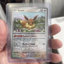 Eevee 74/131 2025 Pokemon Day Stamp Reverse Holo - Image 1