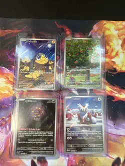 Pokemon TCG Mega Evolutions Illustration Rare Lot of 4! Applin Delibird + More! - Image 1
