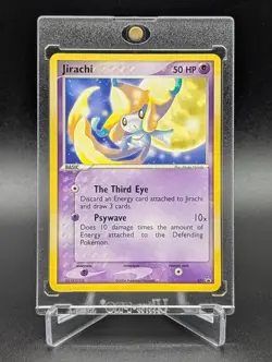 Jirachi Rare DVD Release Black Star Promo #021 2004 Pokemon TCG - Image 1