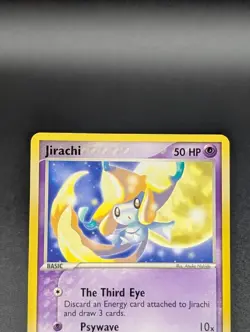 Jirachi Rare DVD Release Black Star Promo #021 2004 Pokemon TCG - Image 3