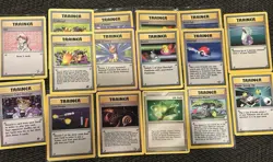 Pokemon TCG Trainer lot Bundle - WOTC vintage LP, MP - Image 1