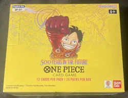 One Piece Trading Card Game: OP-07 500 Years in the Future Booster Box Sealed - Image 1