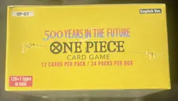 One Piece Trading Card Game: OP-07 500 Years in the Future Booster Box Sealed - Image 3