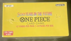 One Piece Trading Card Game: OP-07 500 Years in the Future Booster Box Sealed - Image 4