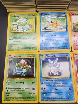 Vintage WOTC Bulk ~300 Card Lot Base Set Only Non Holo Good For Masterset LP - Image 3
