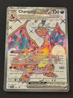 🔥MINT🔥 Pokemon TCG Charizard ex SVP 056 Holo Black Star Promo Card - Image 1