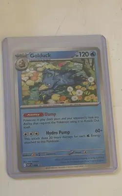 Golduck - MEP 008 Pokemon TCG Mega Evolutions Black Star Promo Pokemon Card - Image 1