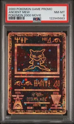 Ancient Mew PSA 8 - Pokemon TCG Card 2000 Movie Promo - Image 1