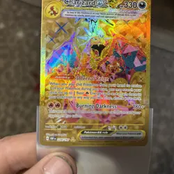 Pokemon TCG Charizard EX Obsidian Flames Holo Gold Hyper Rare Card 228/197 - Image 2