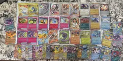 Pokemon TCG Card Collection Mixed Set with Holo and Rare Cards - Image 1