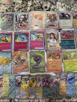 Pokemon TCG Card Collection Mixed Set with Holo and Rare Cards - Image 4