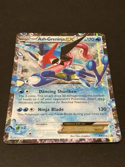 Pokemon - Ash-Greninja EX JUMBO XY Promo Card XY133 - JUMBO - Image 1