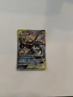 Pikachu & Zekrom GX SM168 Black Star Promo Tag Team Holo Pokemon Card NM - Image 1