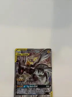 Pikachu & Zekrom GX SM168 Black Star Promo Tag Team Holo Pokemon Card NM - Image 2