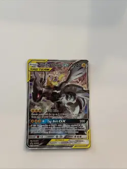 Pikachu & Zekrom GX SM168 Black Star Promo Tag Team Holo Pokemon Card NM - Image 3