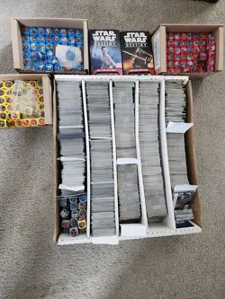 MASSIVE Star Wars Destiny Tcg card and dice game Lot Complete set! - Image 1
