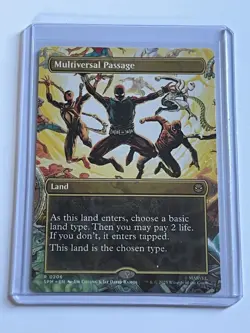 Multiversal Passage 206 MTG Marvels Spider-Man 2025 Near Mint Non Foil Rare - Image 1