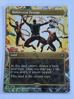 Multiversal Passage 206 MTG Marvels Spider-Man 2025 Near Mint Non Foil Rare - Image 2