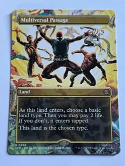 Multiversal Passage 206 MTG Marvels Spider-Man 2025 Near Mint Non Foil Rare - Image 4