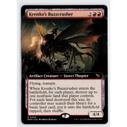 MTG Krenko's Buzzcrusher Extended Art - Murders at Karlov Manor #405 - Image 1