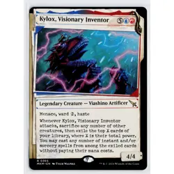 MTG Kylox, Visionary Inventor (Showcase), NM-Mint, (MKM #0365) Regular - Image 1