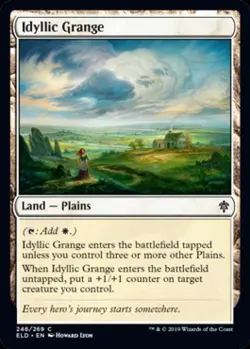Idyllic Grange - Near Mint MTG Throne of Eldraine - Image 1