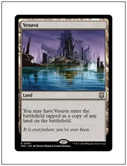 1x Vesuva, Magic the Gathering MTG NM - Image 1