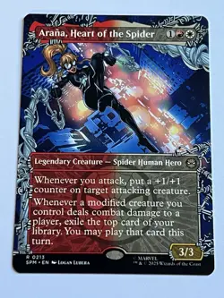 Arana Heart of the Spider 213 MTG Spider-Man 2025 Near Mint Non Foil Rare - Image 4