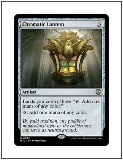 1x Chromatic Lantern, Magic the Gathering MTG NM - Image 1