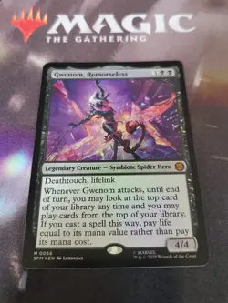 Mtg. Gwenom, Remorseless. Foil. Marvel's Spider-Man. Pack Fresh - Image 1