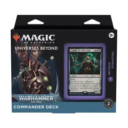 Magic the Gathering MTG Warhammer 40k Necron Dynasties Commander Deck - Sealed - Image 1