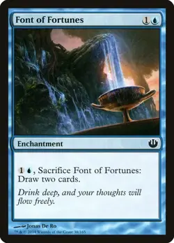 Magic the Gathering MTG Font of Fortunes Journey Into Nyx JOU 38/165 Common NM/M - Image 1