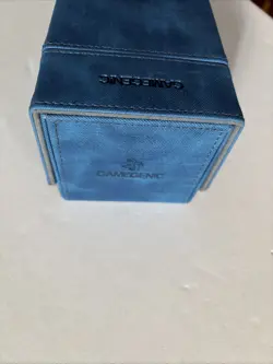 WATCHTOWER 100+ XL Blue / Dark Blue Deck Box GameGenic MTG Pokemon CCG Cards - Image 5