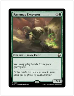 1x Ramunap Excavator, Magic the Gathering MTG NM - Image 1