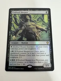 Evolved Sleeper Foil Promo Prerelease MTG Magic the Gathering Card NM Mint DMU - Image 1