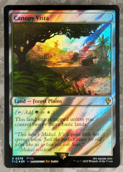 Canopy Vista Surge Foil 378 R MTG Final Fantasy FIC NM X1 - Image 1