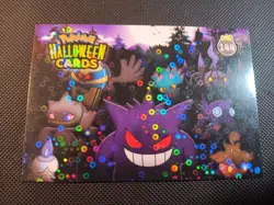 Pokemon 2025 DKV Collectoon Halloween Gengar & Friends 144 Circle Holo Peru - Image 1