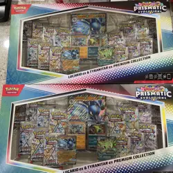 Pokemon Lucario Tyranitar Premium Collection Prismatic Sam’s Club 2x Lot Bundle - Image 1