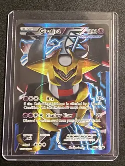 Pokemon TCG Giratina (Team Plasma) BW74 Full Art Promo Black & White Holo LP- - Image 1