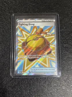 Fighting Gong 168/132 Ultra Rare Full Art Pokemon Mega Evolution English NM - Image 1