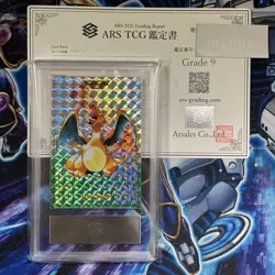 ARS 9 Charizard No.006 Holo Pokemon Carddass TCG Vintage Nintendo Japanese 1996 - Image 2