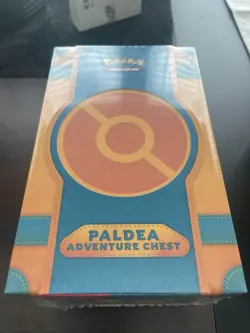 Pokemon Paldea Adventure Chest TCG New Sealed - Image 1