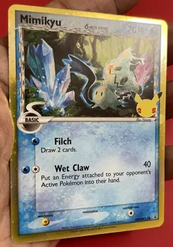 Pokemon Mimikyu SWSH136 - Celebrations Black Star Promo (Pack Fresh) - Image 4