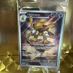 Pokemon Mega Evolution Alakazam 009 Promo Sealed - Image 1