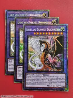 Yugioh Light and Darkness Dragonlord Deck Core 21 cards End Sublimation Dragon - Image 2