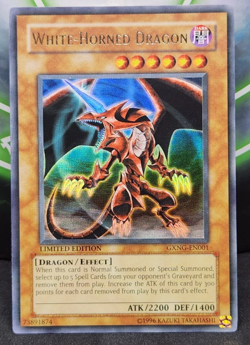 Yugioh White-Horned Dragon GXNG-EN017 Ultra Rare NM - Image 1