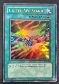 Yugioh! United We Stand - LON-049 - Ultra Rare - Unlimited Edition LP - Image 1