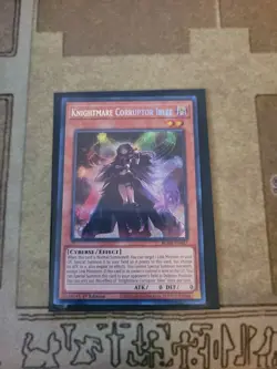 YUGIOH KNIGHTMARE CORRUPTOR IBLEE BLMR-EN057 SECRET 1ST ED NM - Image 1