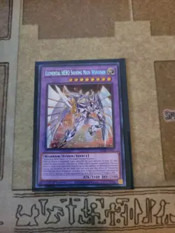 YUGIOH ELEMENTAL HERO SHINING NEOS WINGMAN MP24-EN062 PRISMATIC SECRET 1ST NM - Image 1