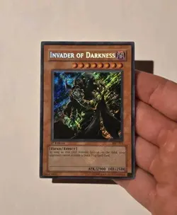 Yugioh Invader Of Darkness IOC-111 Secret Rare 1st Edition MP - Image 3
